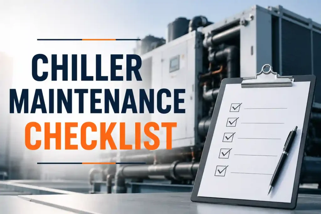 chiller maintenance checklist