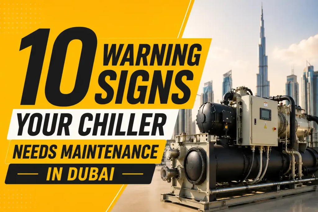 Chiller Needs Maintenance in Dubai